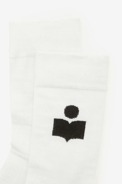 Socken siloki mit logo - Weiß - Man - 4