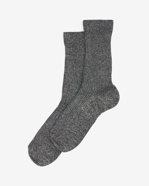 Lazea socks Woman Gun metal 2