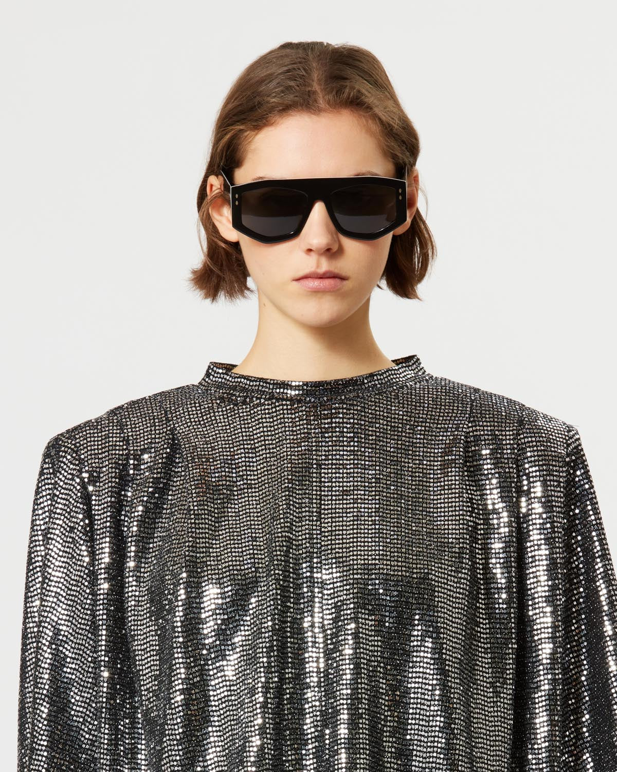 Haut manches 3/4 delfi - Argent - Woman - 3