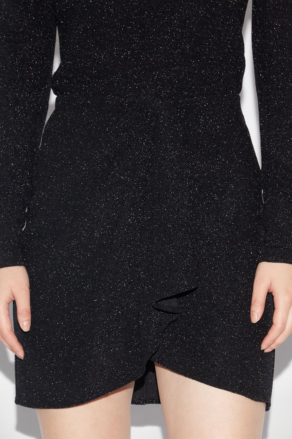 Bergen short sequin skirt - Nero - Woman - 5