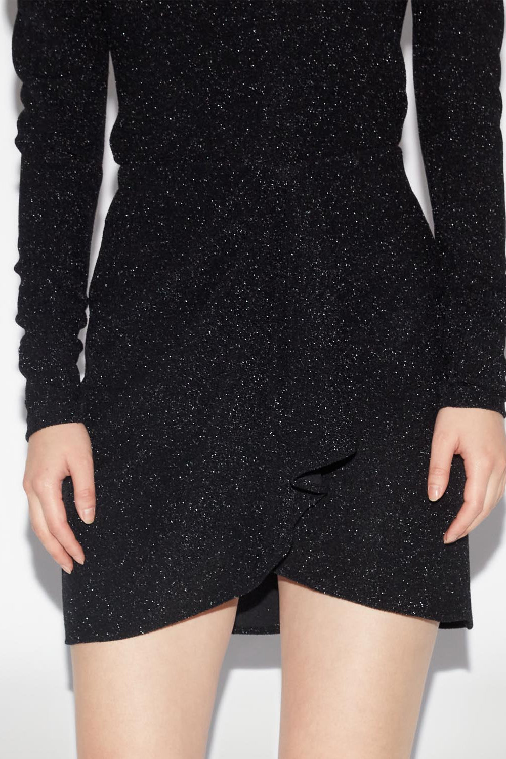 Bergen short sequin skirt - Nero - Woman - 7