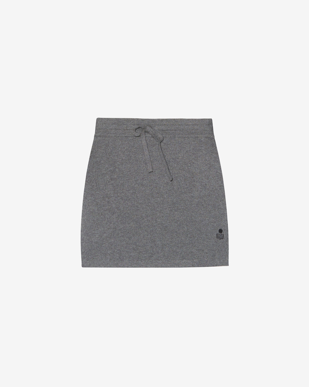 Jupe amaline courte en maille - Anthracite - Woman - 5