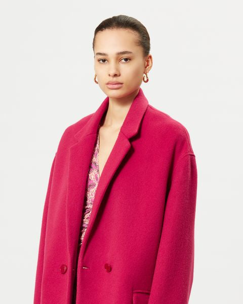 Efegozi coat Woman Raspberry 2