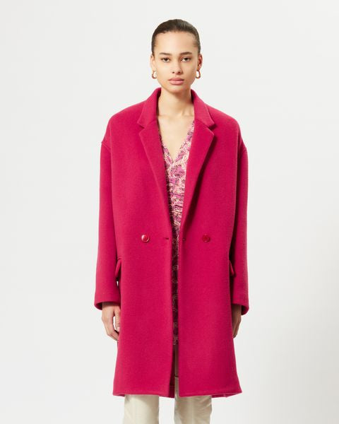 Efegozi coat Woman Raspberry 5