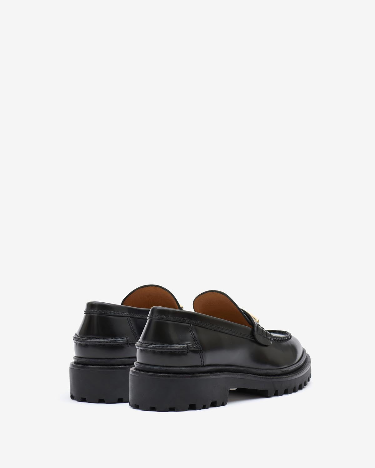 Mocasines de piel frezza - Negro - Woman - 2