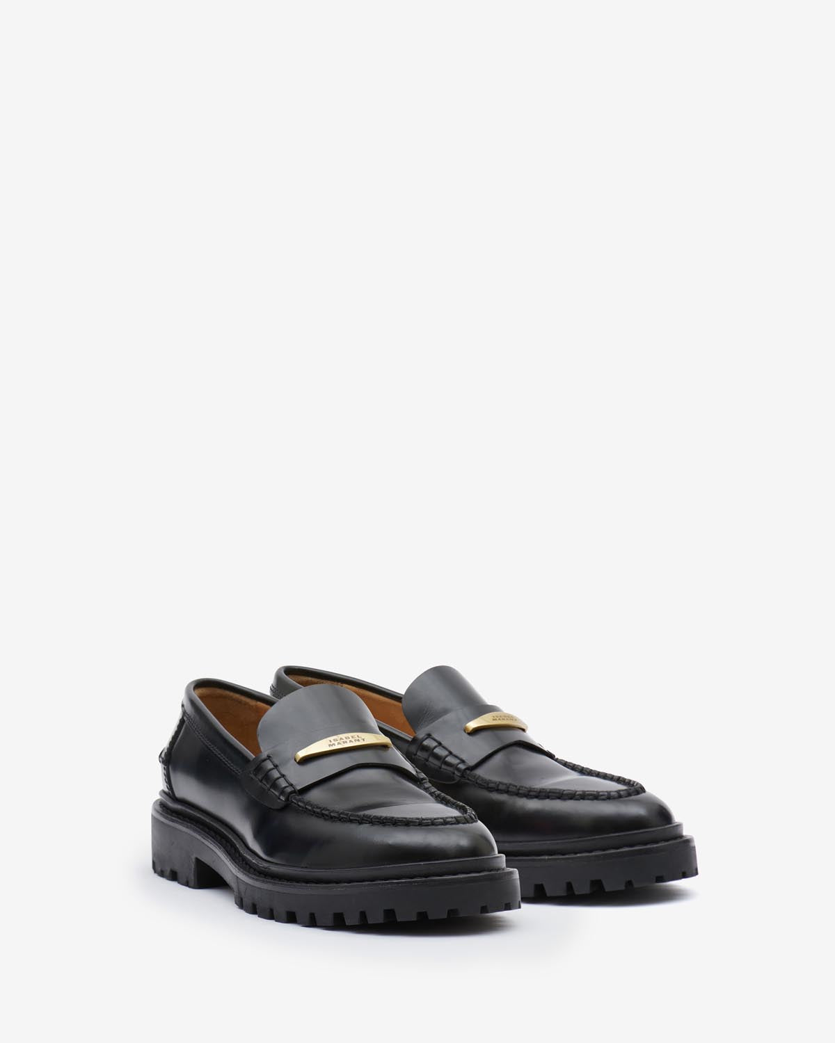 Mocasines de piel frezza - Negro - Woman - 3