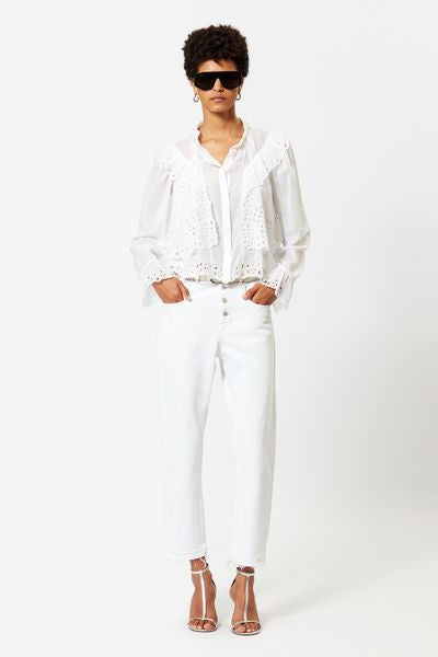 Belden regular jeans - Bianco - Woman - 3