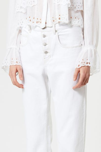 Belden regular jeans - Bianco - Woman - 7