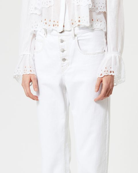 Belden jeans Woman White 5