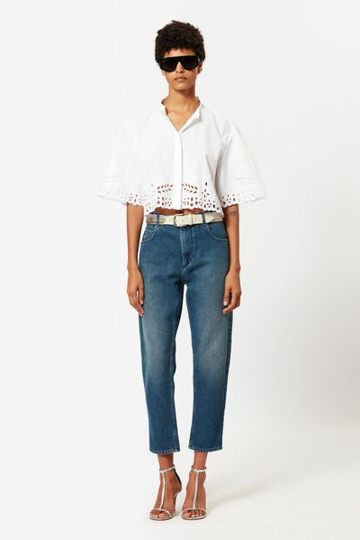 Schmal geschnittene jeans neasr - Blau - Woman - 3