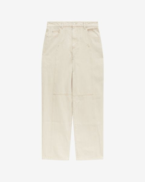 Pantalon valeria Woman Écru 1