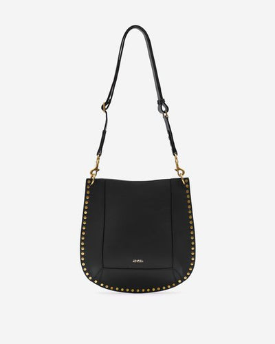Leather hobo bag oskan - 검은색 - Woman - 12