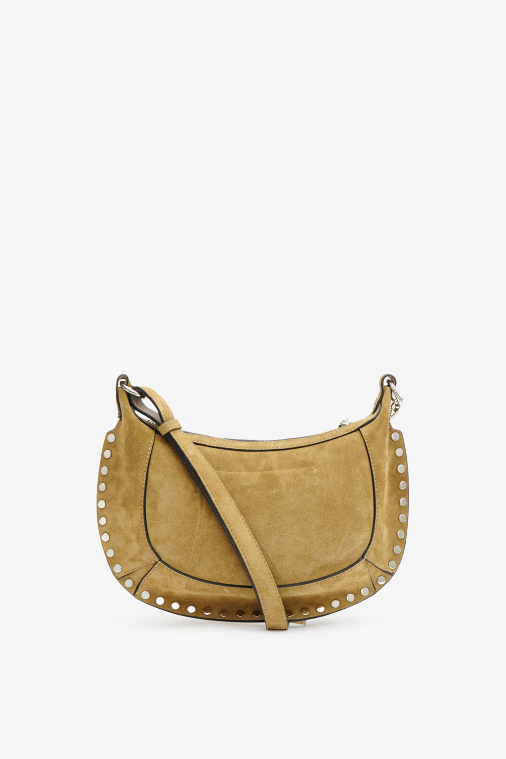 Baguette-handtasche oskan moon aus kalbsvelours - Taupe - Woman - 4