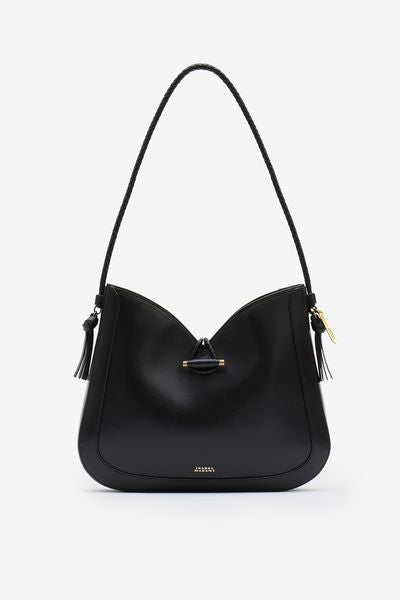 Vigo hobo レザー ショルダーバッグ - 黒 - Woman - 1