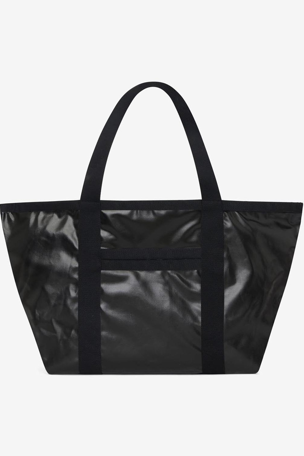 Darwen shoulder tote bag in coated cotton - Black - Woman - 2