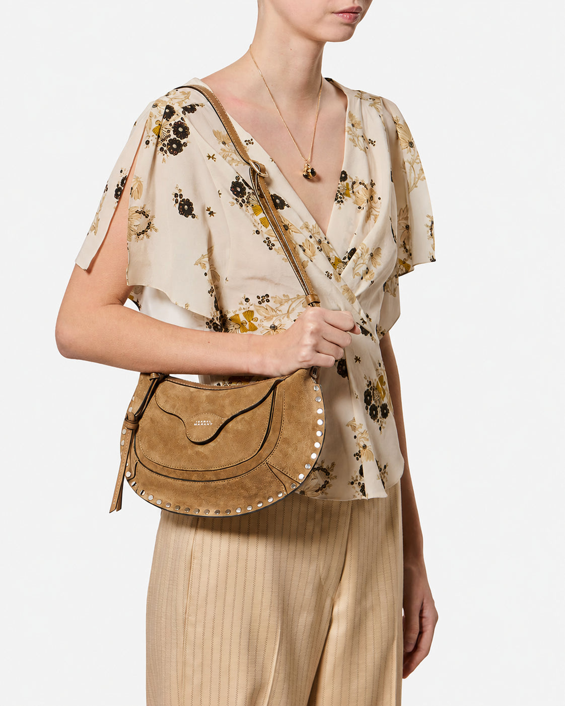 レディース ISABELMarant Etoile スエード ショルダーバッグ