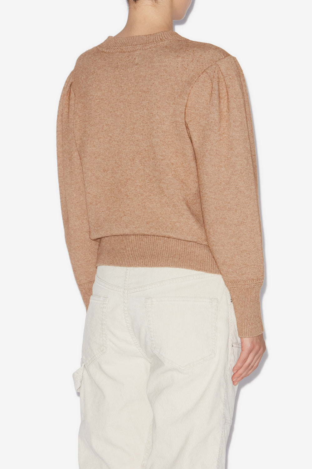 Pullover kelaya aus feinem mischgewebe - Camel - Woman - 5