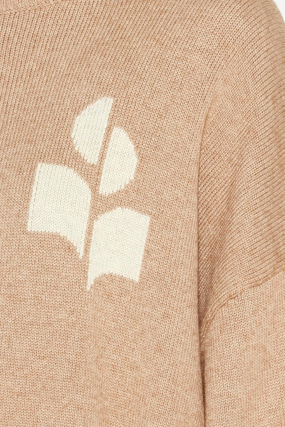 Rollkragenpullover nash mit logo - Camel - Woman - 7