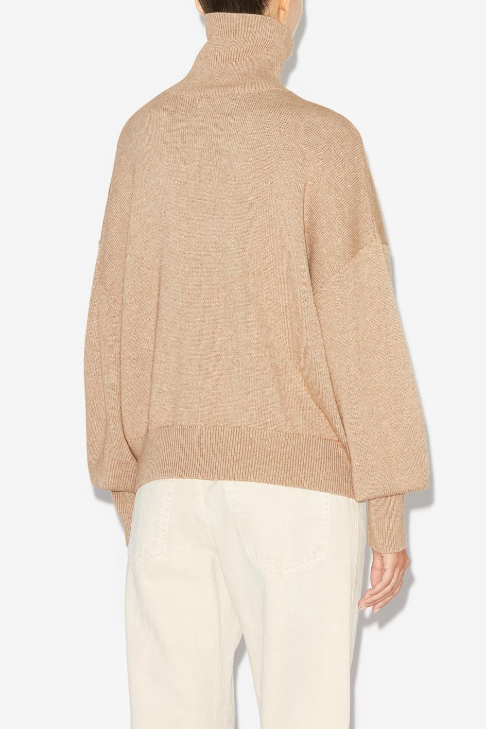 Rollkragenpullover nash mit logo - Camel - Woman - 13