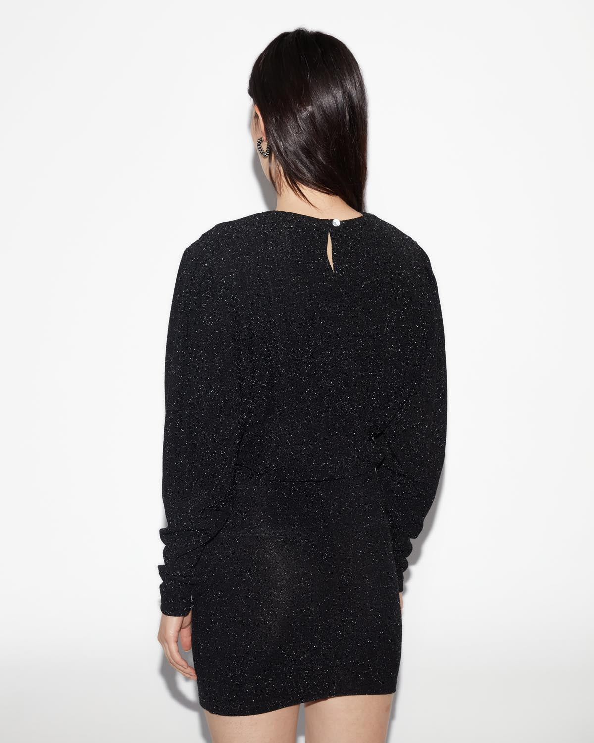 Benedicte dress - Schwarz - Woman - 7