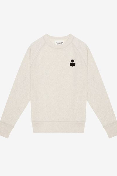 Milla cotton logo sweatshirt - Crudo - Woman - 2