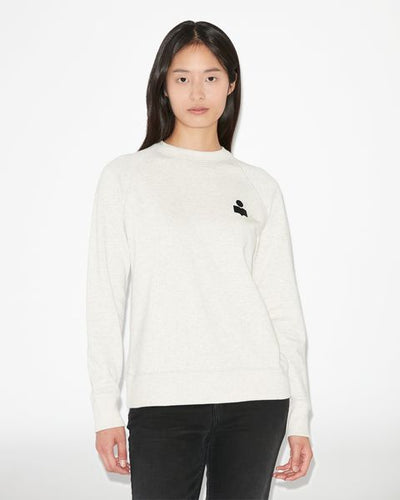 Sweatshirt milla aus baumwolle mit logo - Naturfarben - Woman - 6