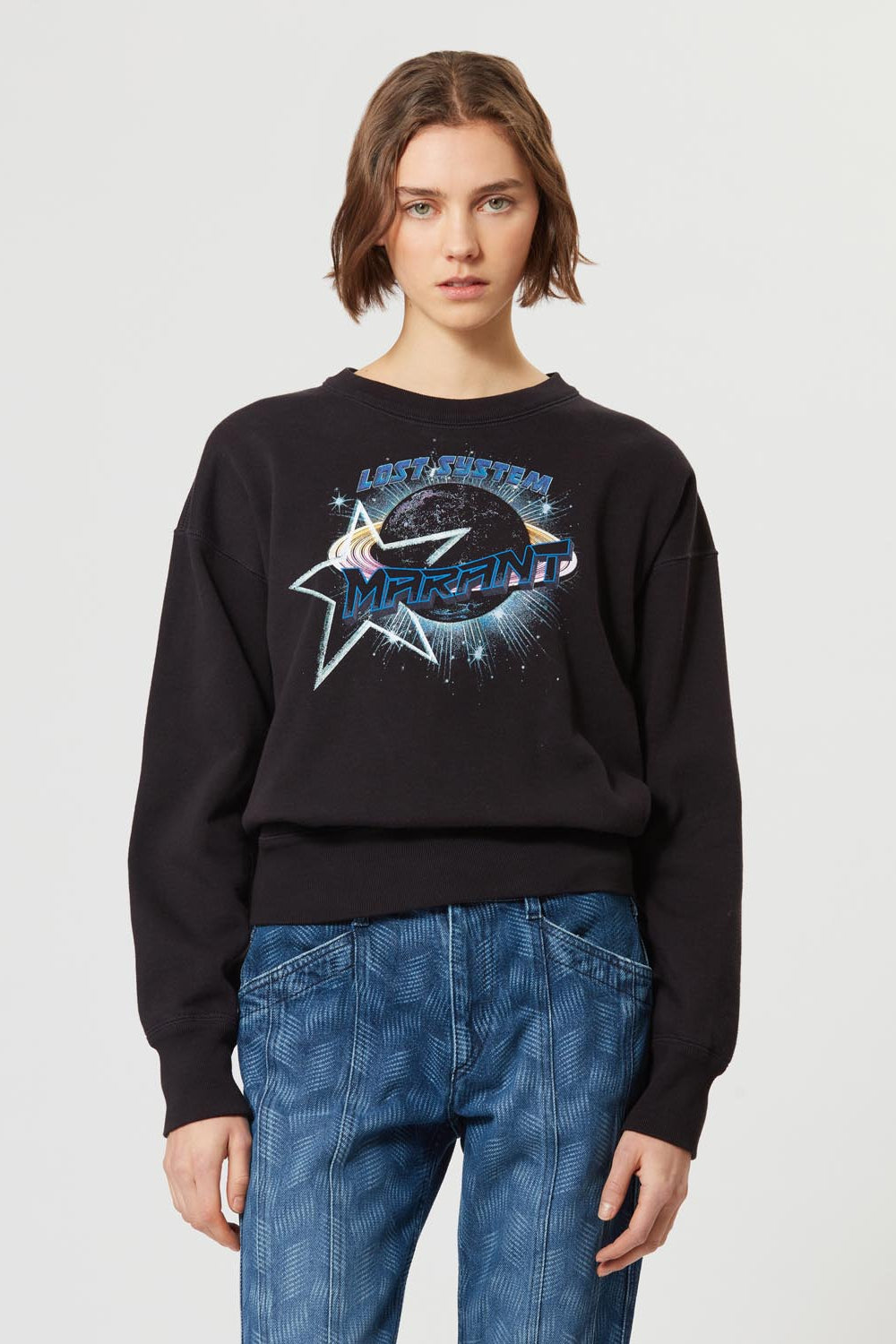 Mobyli sweatshirt - ウォッシュドブラック - Woman - 3