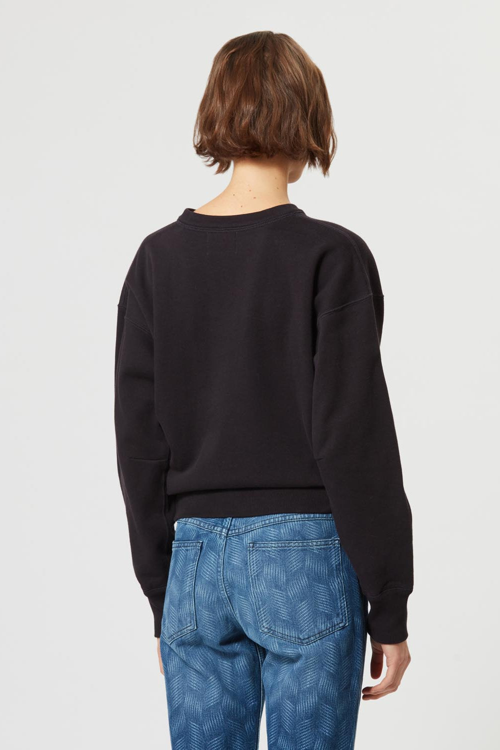 Mobyli sweatshirt - ウォッシュドブラック - Woman - 5