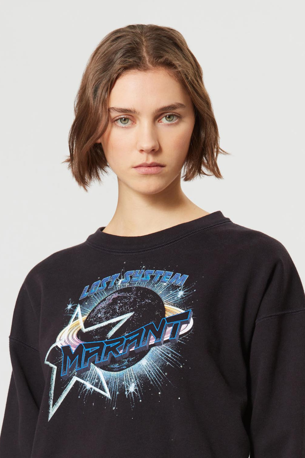 Mobyli sweatshirt - ウォッシュドブラック - Woman - 4