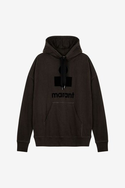 Miley logo hoodie sweatshirt - ウォッシュドブラック - Man - 1