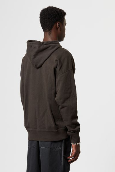 Miley logo hoodie sweatshirt - ウォッシュドブラック - Man - 9