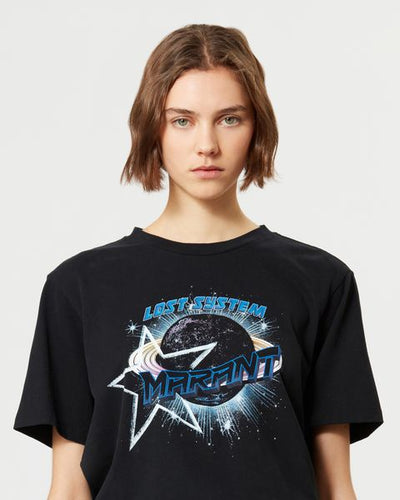 Enna t-shirt - Negro - Woman - 3