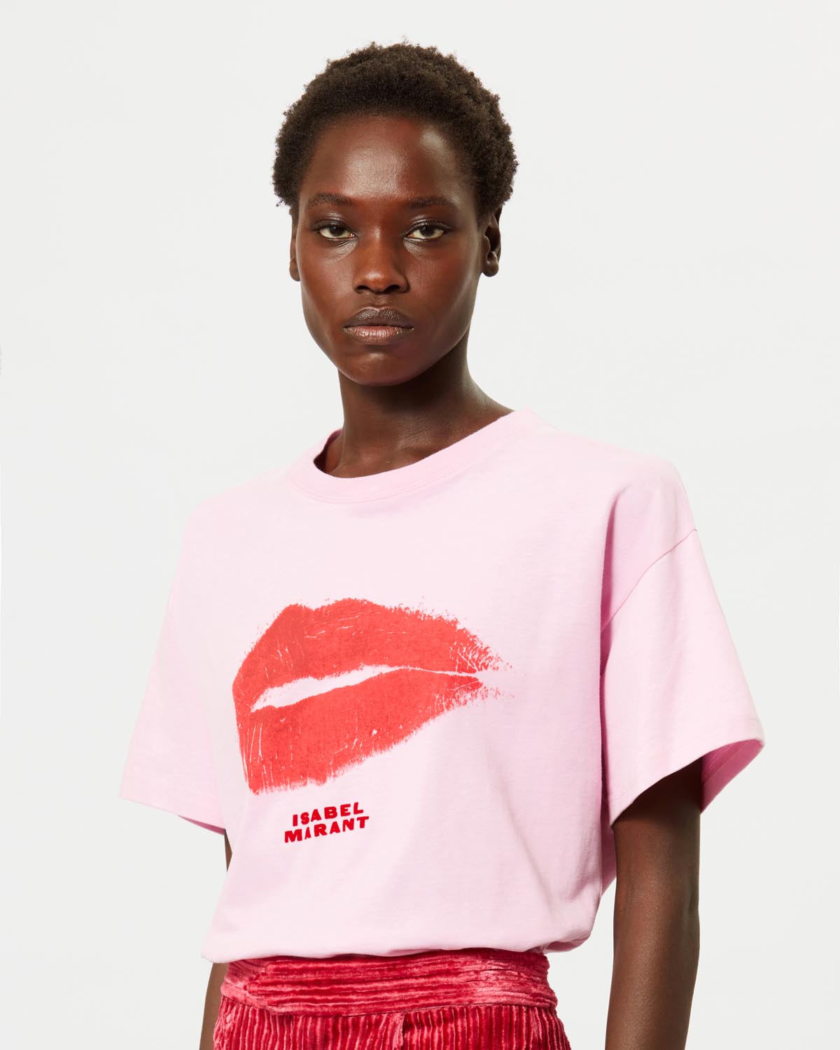 Ben tee-shirt Woman Pink 3