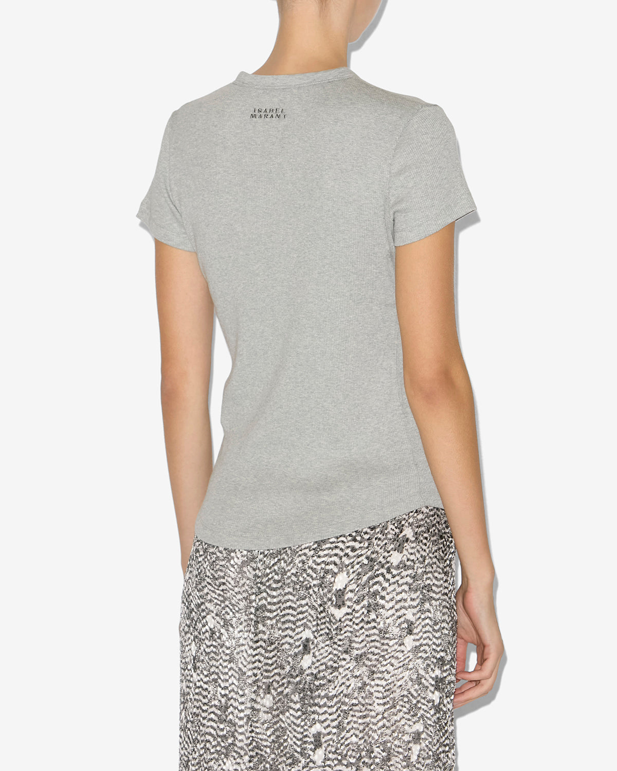 Tee shirt taomi Woman Gris 7