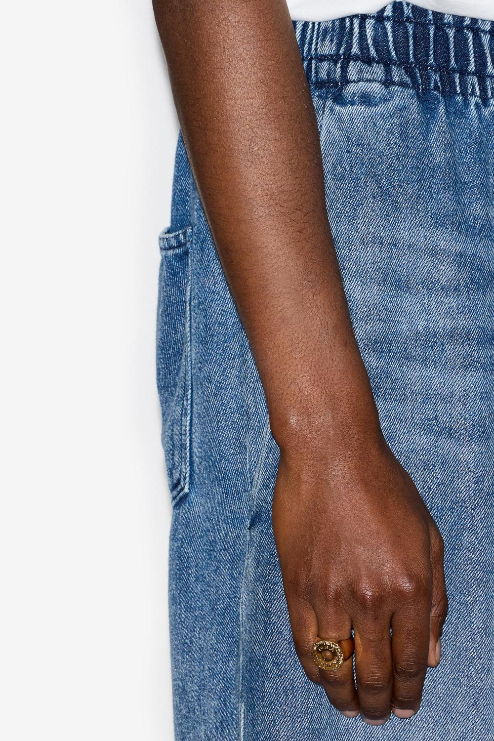 데지르 맨(desir man) 골든 브라스 링 - 골든 - Man - 2