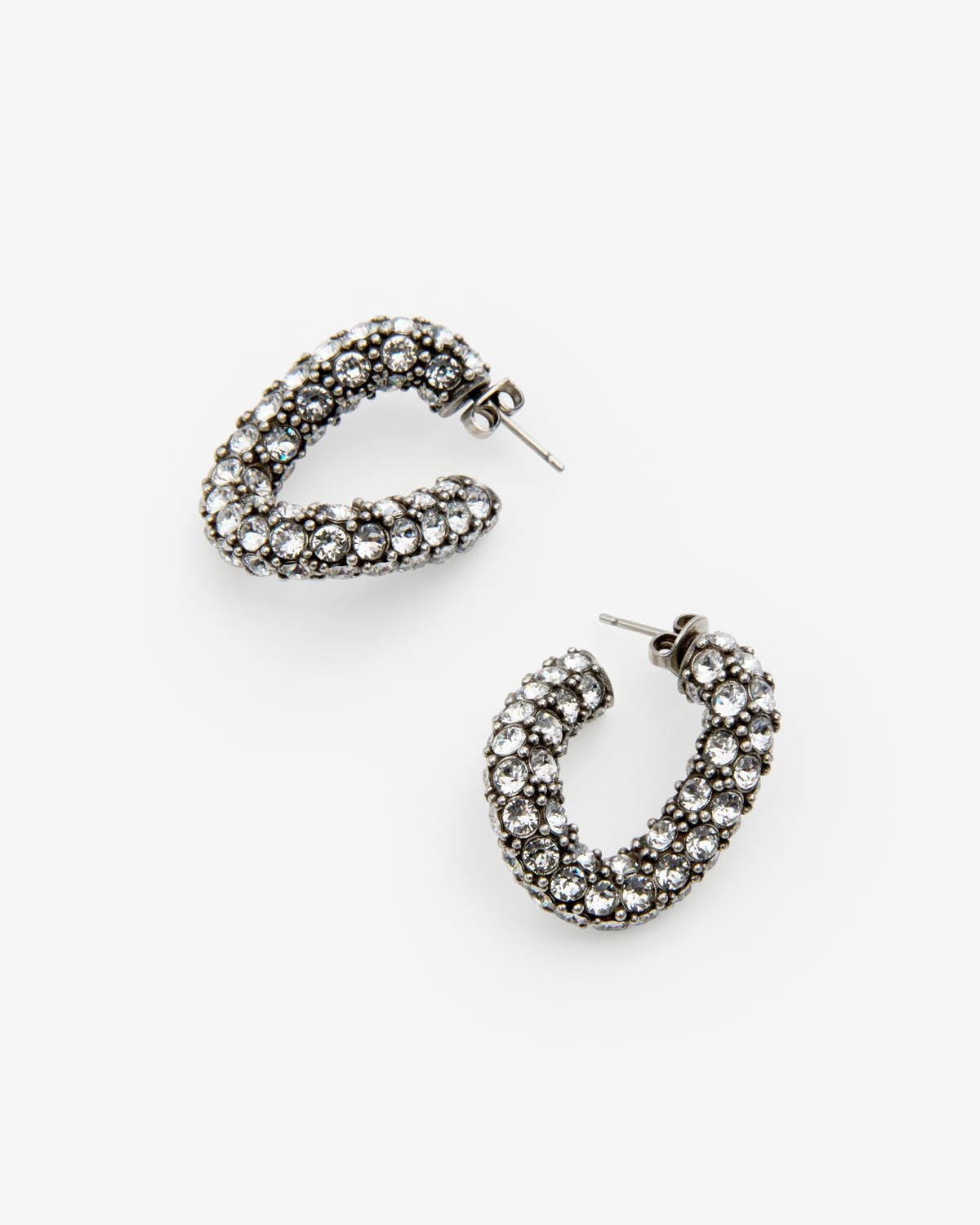 Funky ring earrings - Silver - Woman - 3