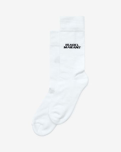 Dawi socks with logos - White - Woman - 1