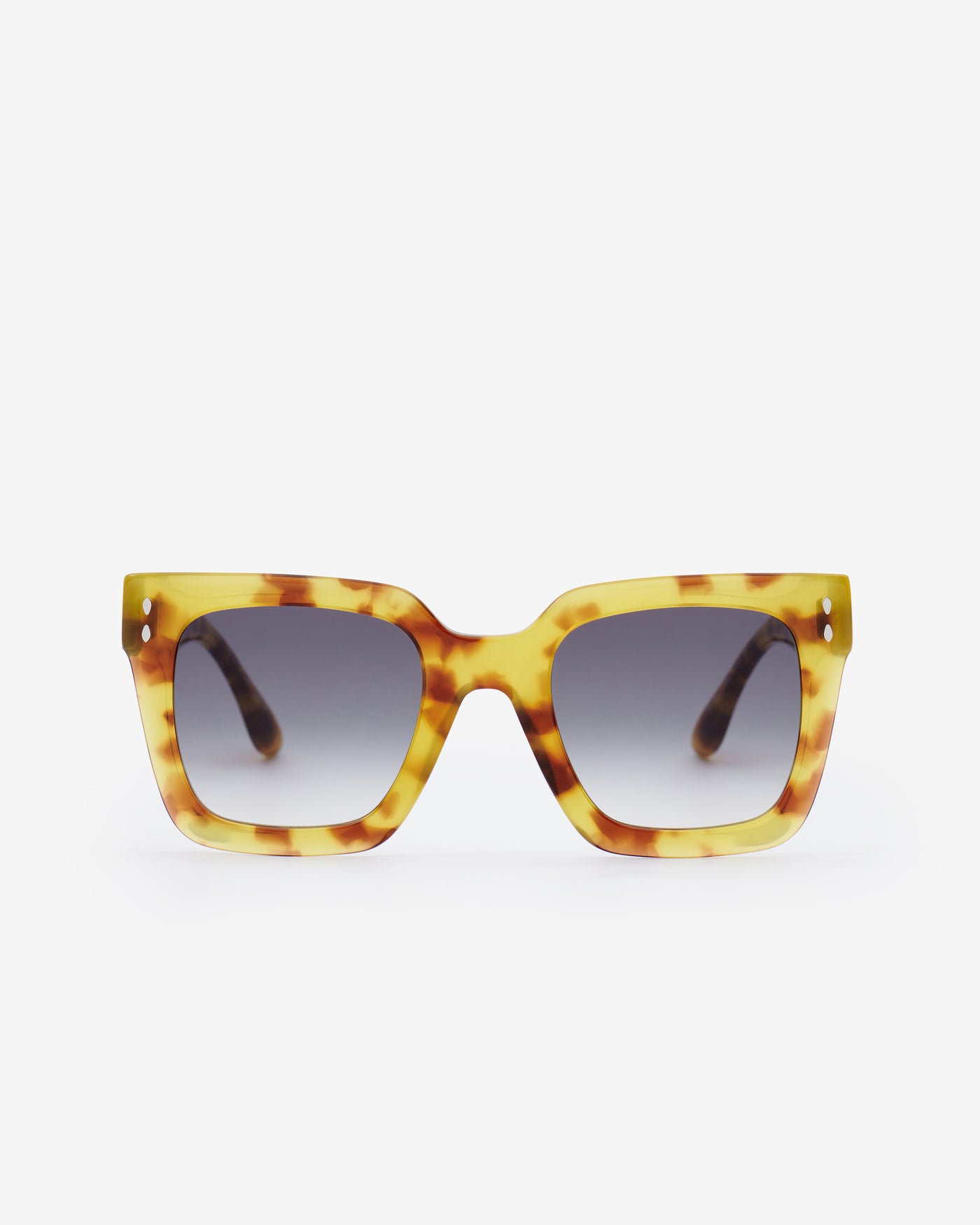 Occhiali da sole a farfalla ekly - Havana honey-dark gray - Woman - 1