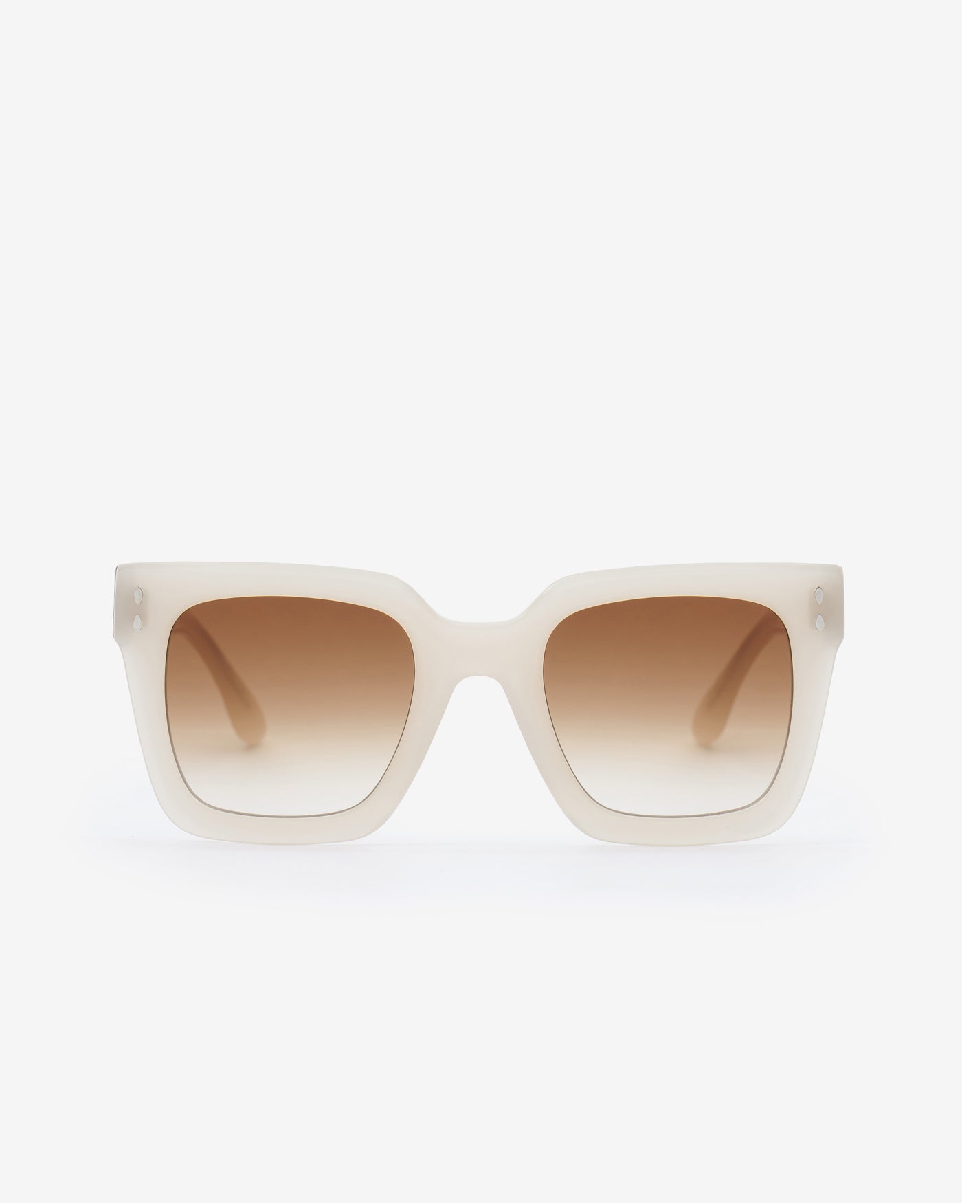 Gafas de sol mariposa ekly - Ivory-brown shaded - Woman - 1