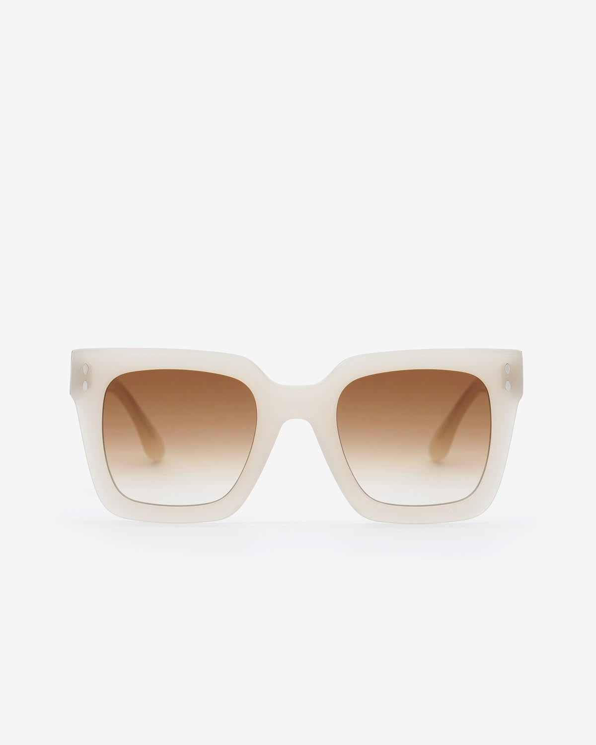 Ekly sunglasses Woman Ivory-brown shaded 2