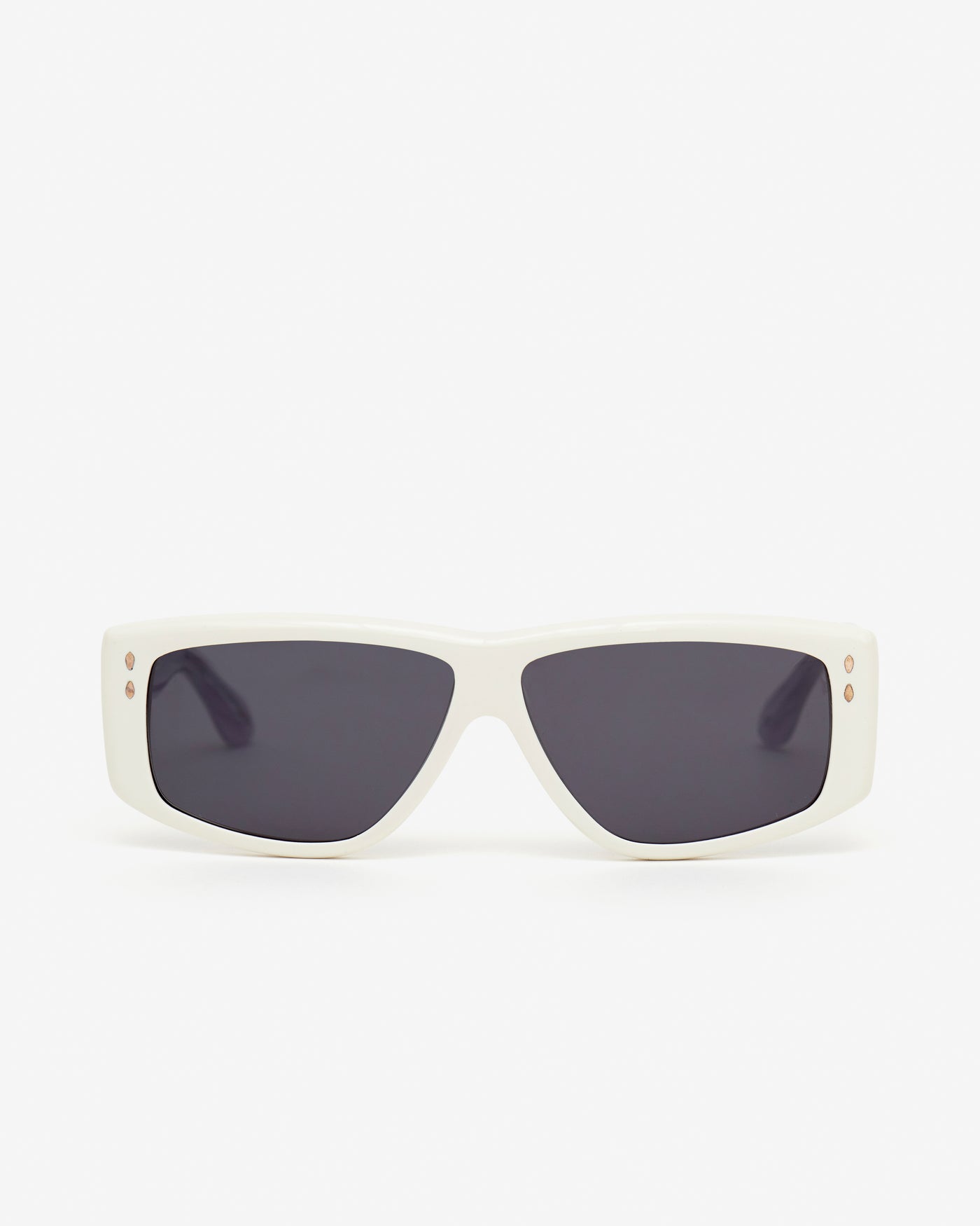 Micky 사각 선글라스 - Ivory-gray - Woman - 1