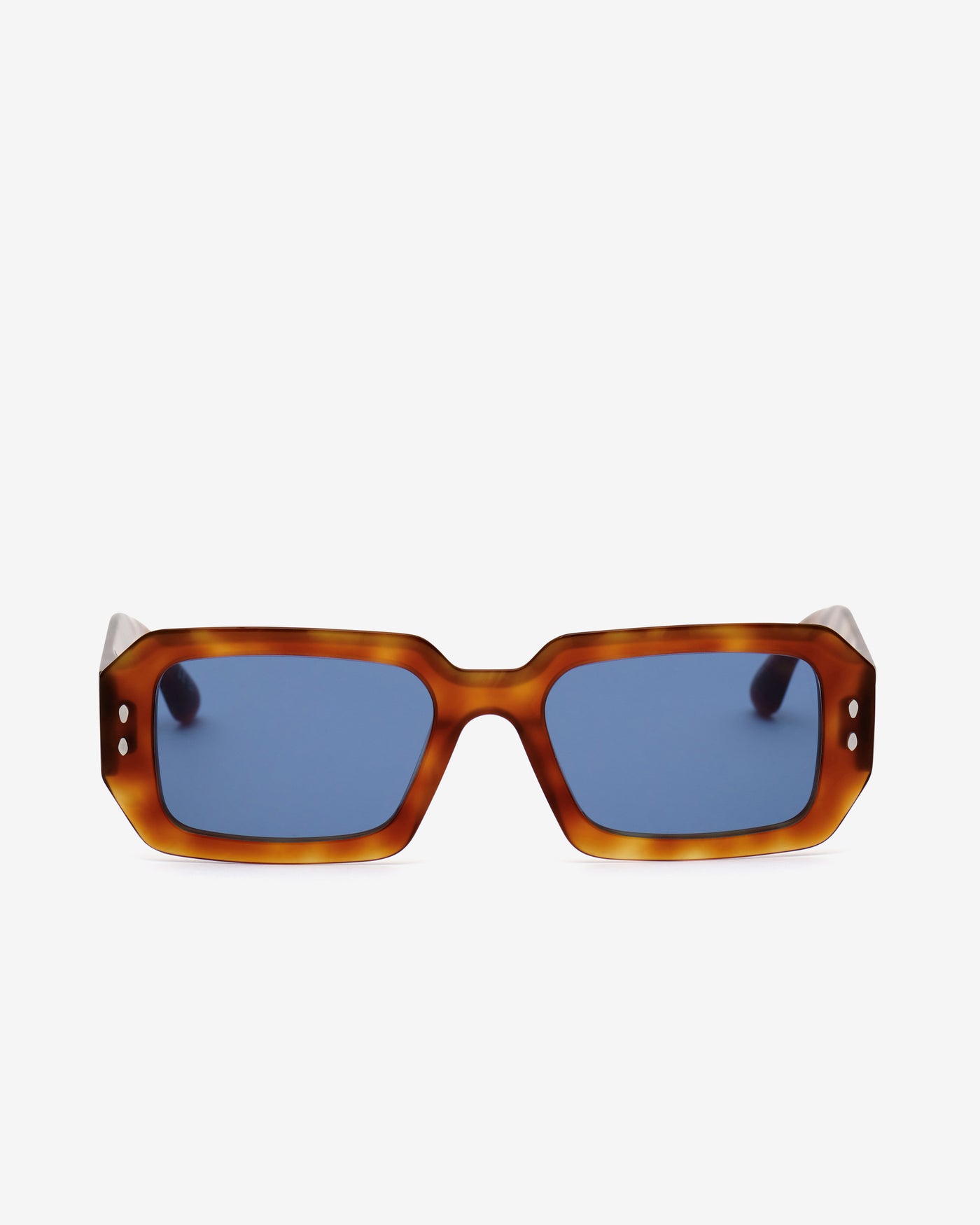 Occhiali da sole rettangolari lizzy - Brown hav-blue - Woman - 1