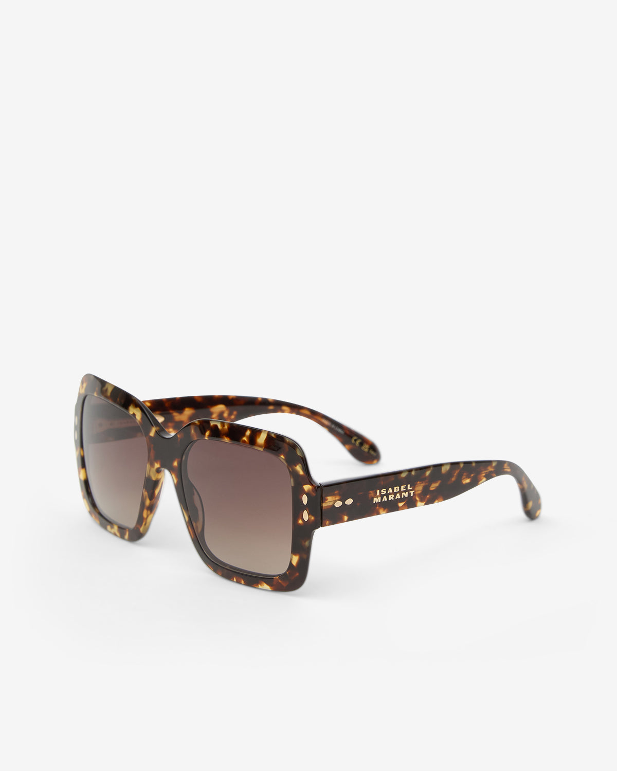 Sundy 스퀘어 선글라스 - Havana-brown s - Woman - 2