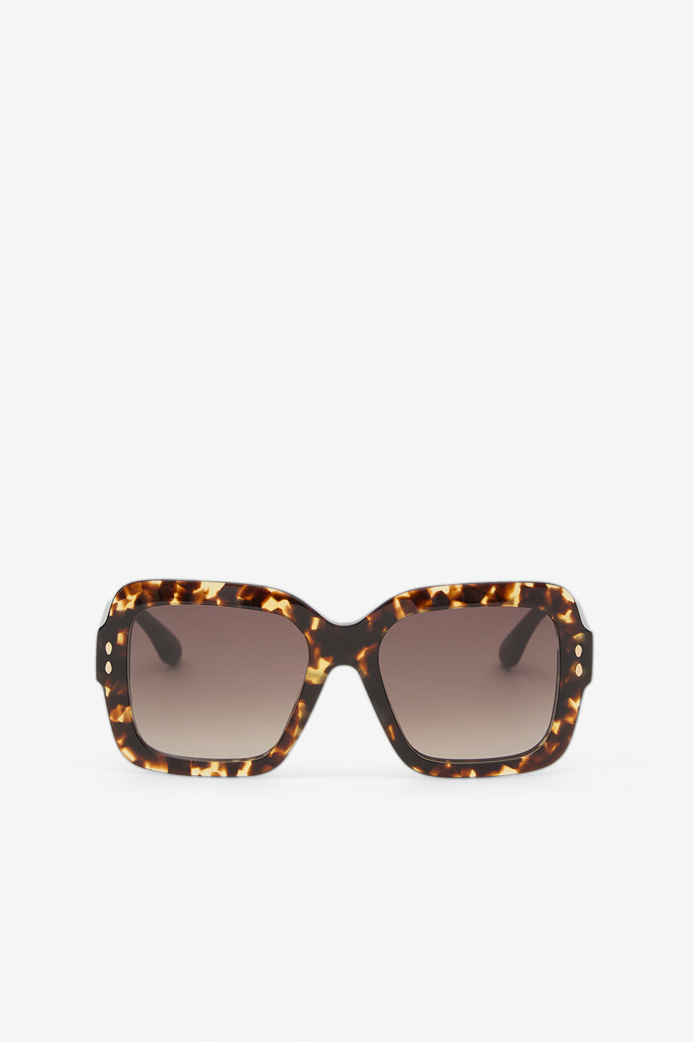 Sundyスクエアサングラス - Havana-brown s - Woman - 1