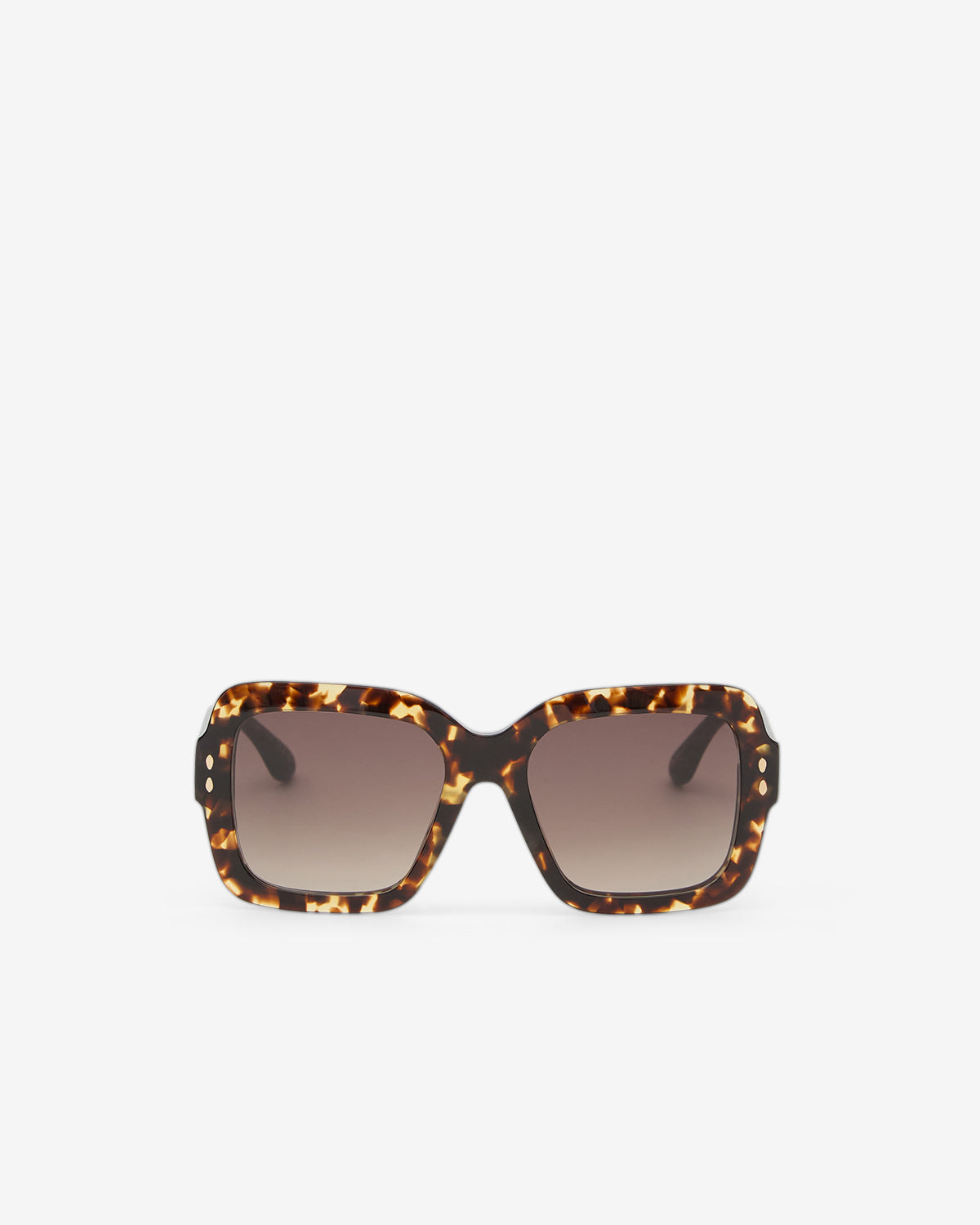 Sundy 스퀘어 선글라스 - Havana-brown s - Woman - 1