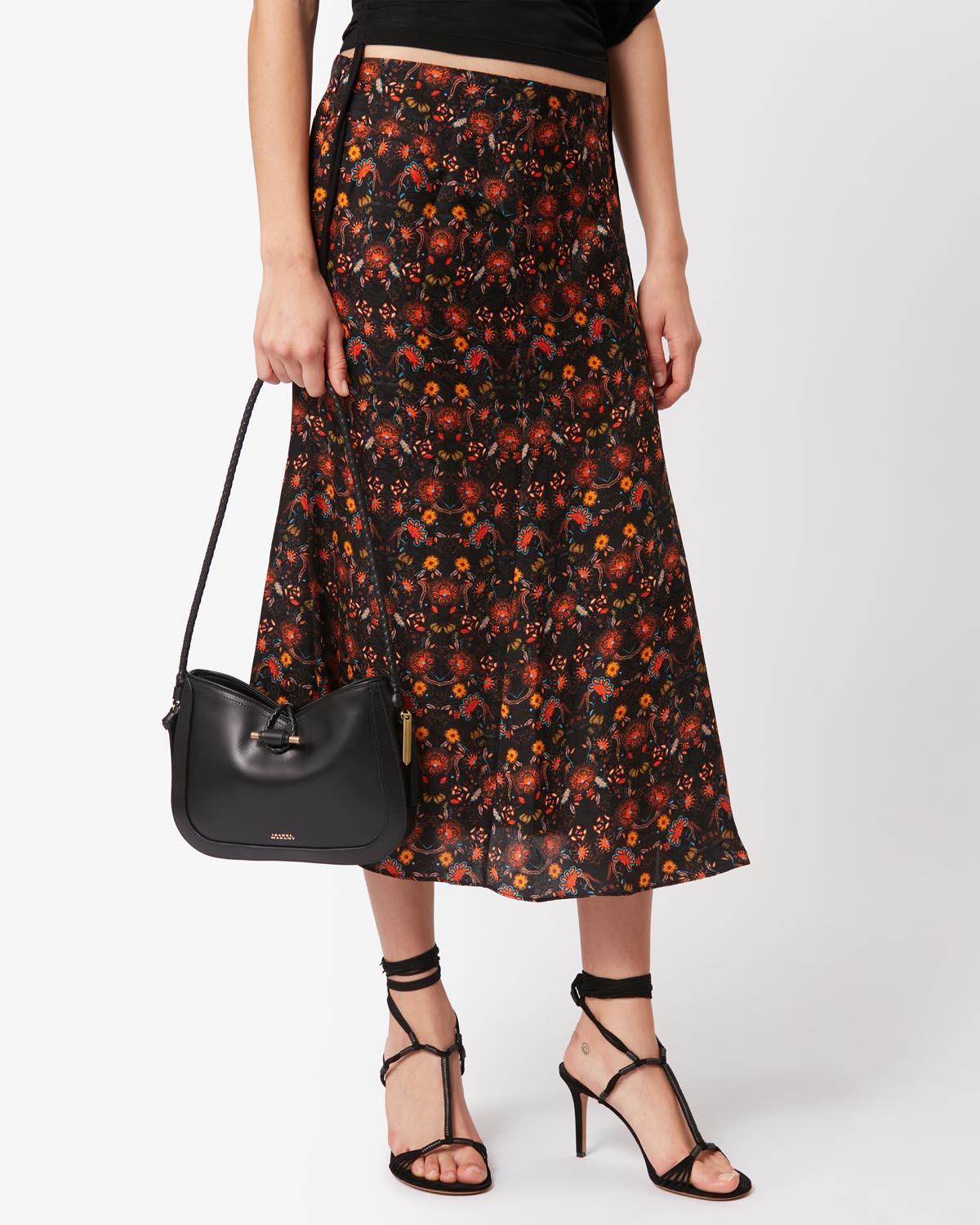 Vigo borsauette borsa a spalla in pelle - Nero - Woman - 4