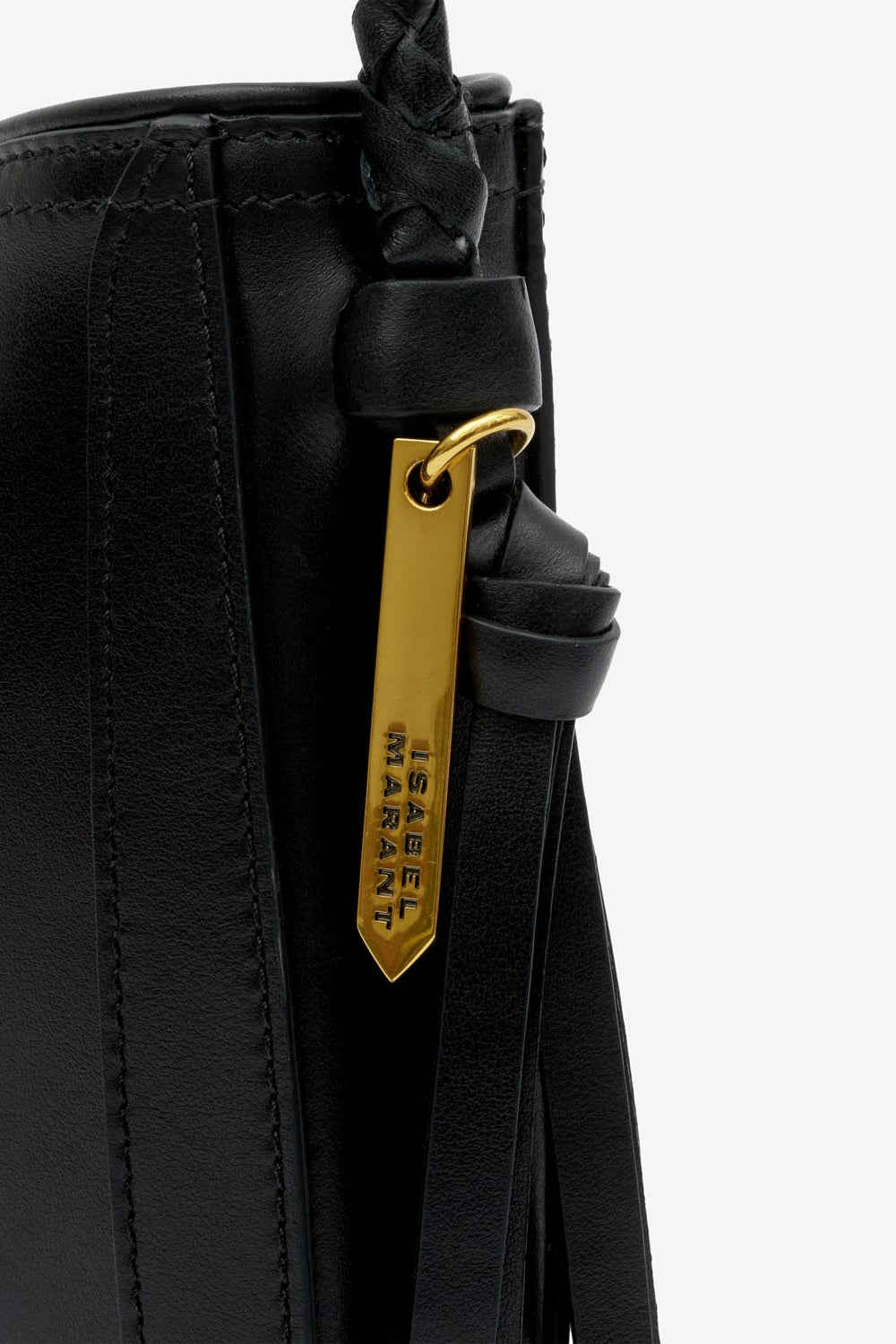 Vigo borsauette borsa a spalla in pelle - Nero - Woman - 4