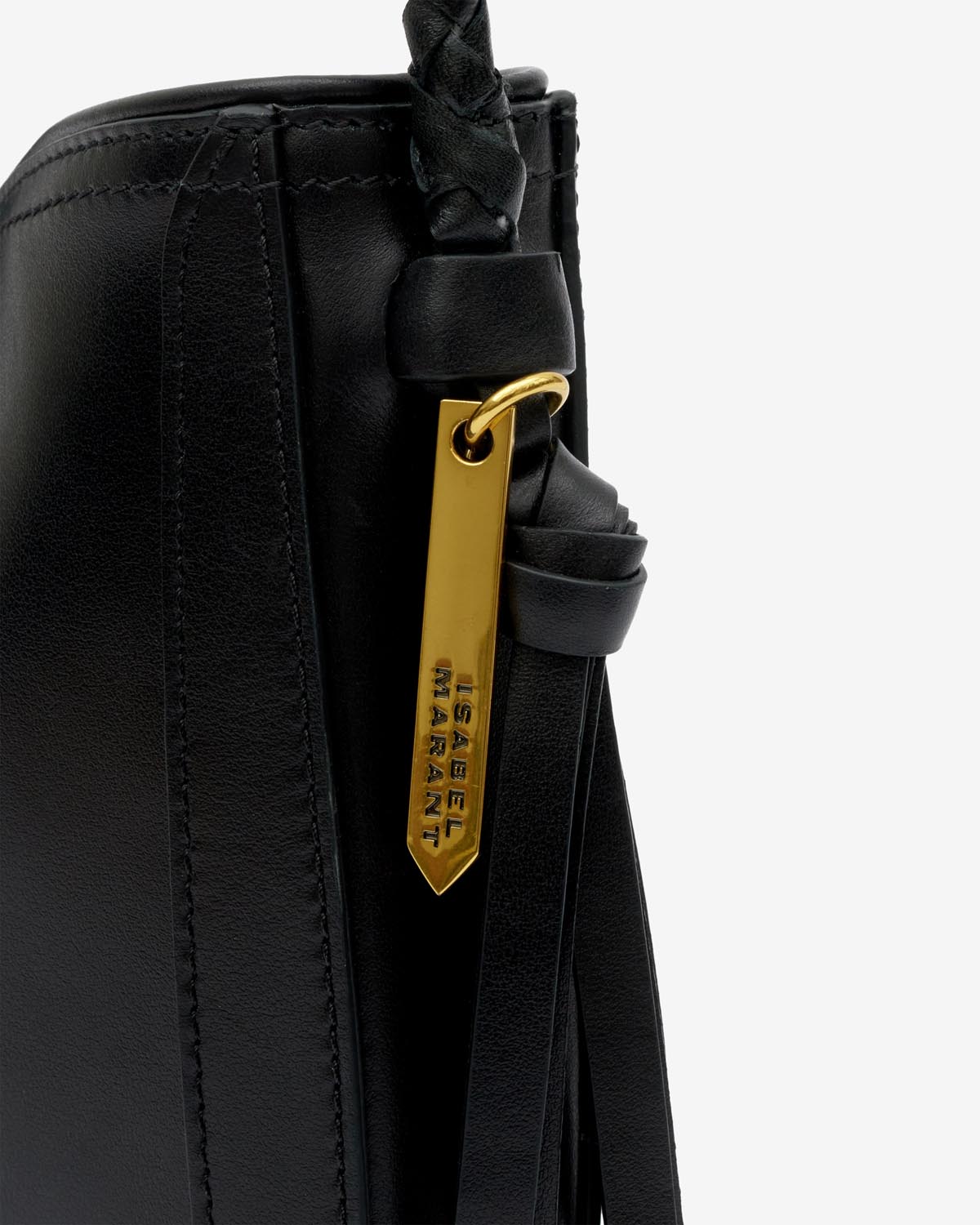 Vigo borsauette borsa a spalla in pelle - Nero - Woman - 3