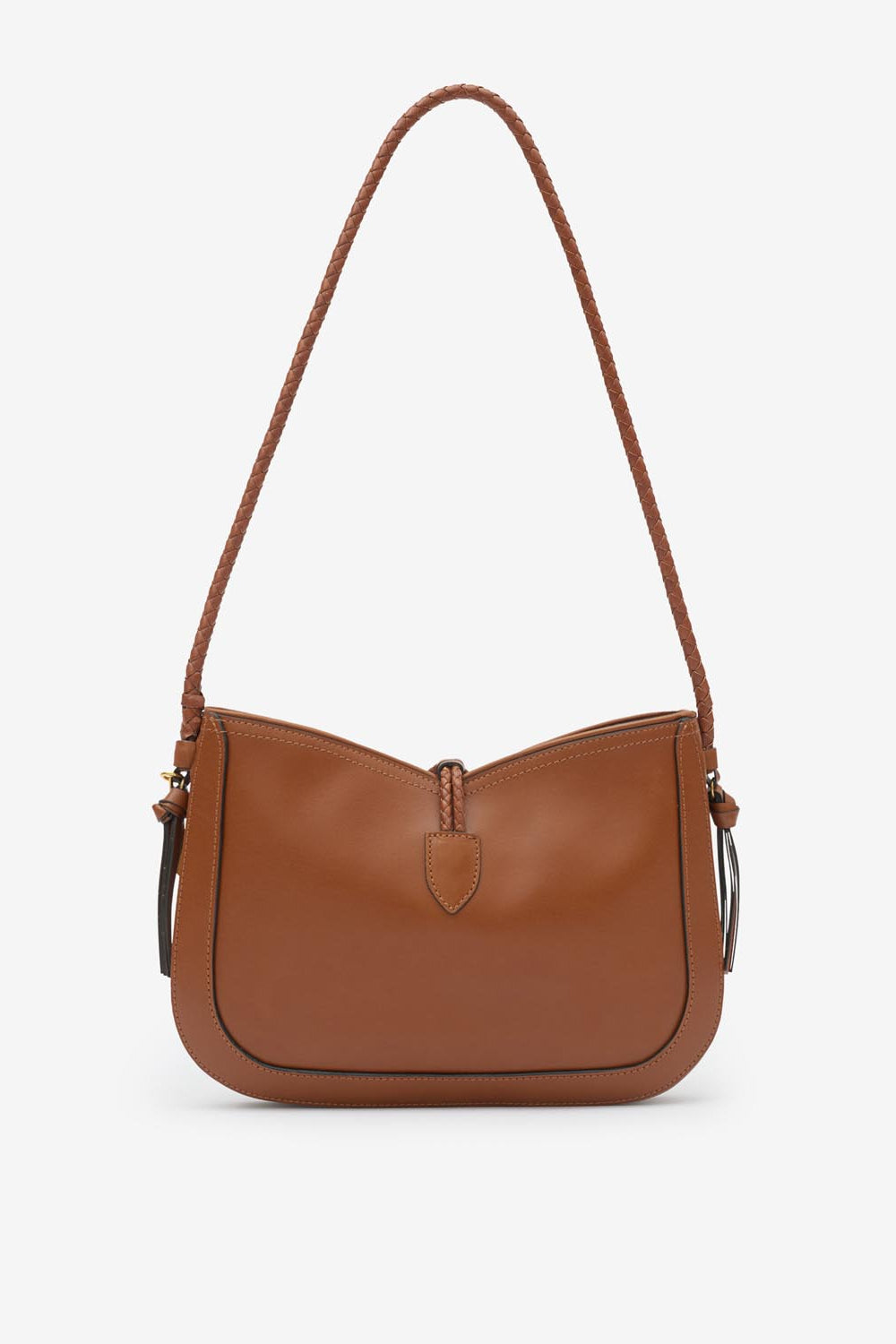 Vigo borsauette borsa a spalla in pelle - Cognac - Woman - 3