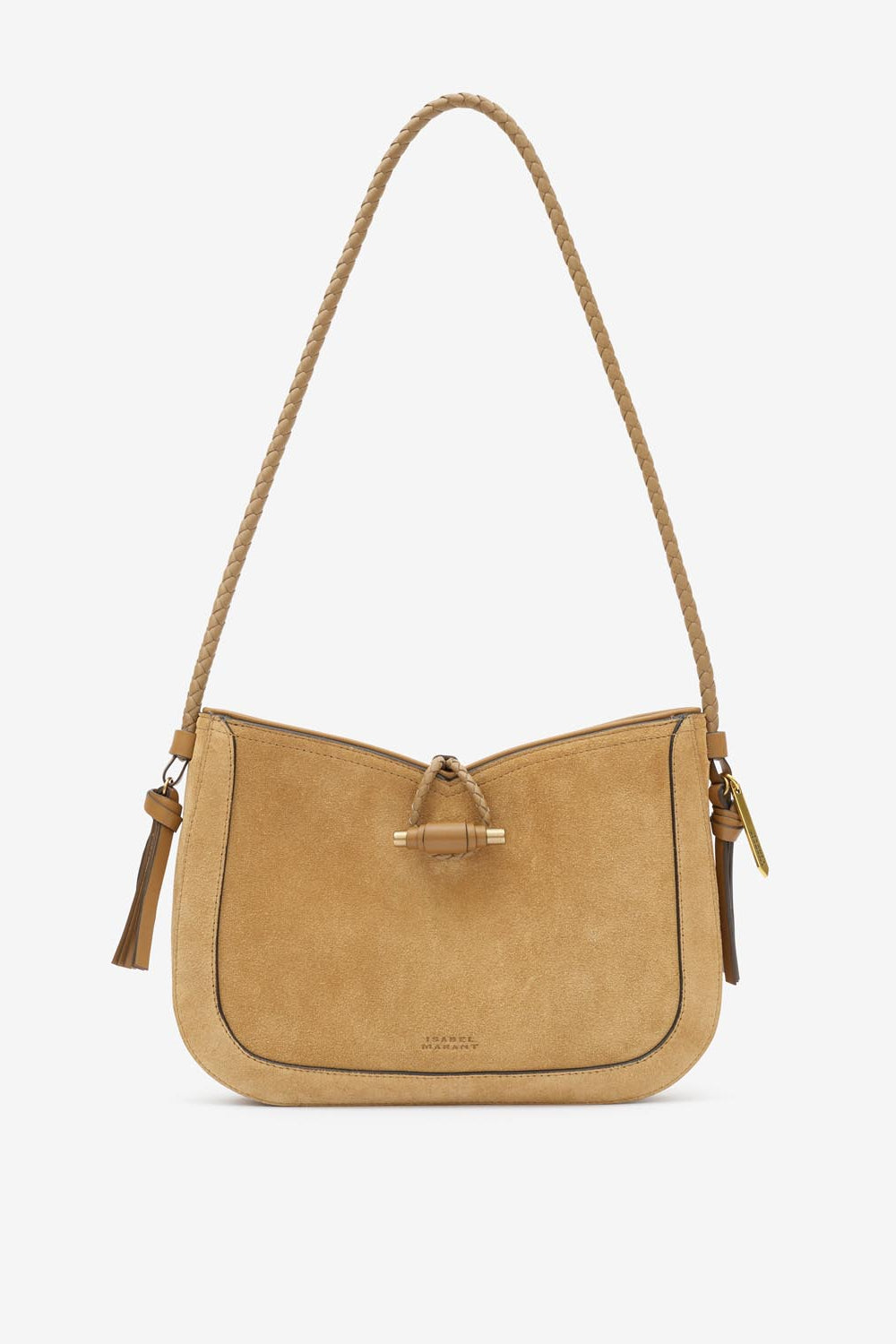 Vigo borsauette borsa a spalla in camoscio - Camel - Woman - 1